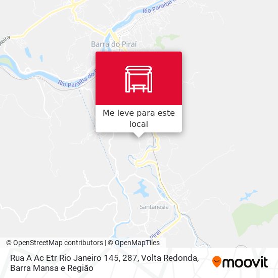 Rua A Ac Etr Rio Janeiro 145, 287 mapa