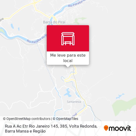 Rua A Ac Etr Rio Janeiro 145, 385 mapa