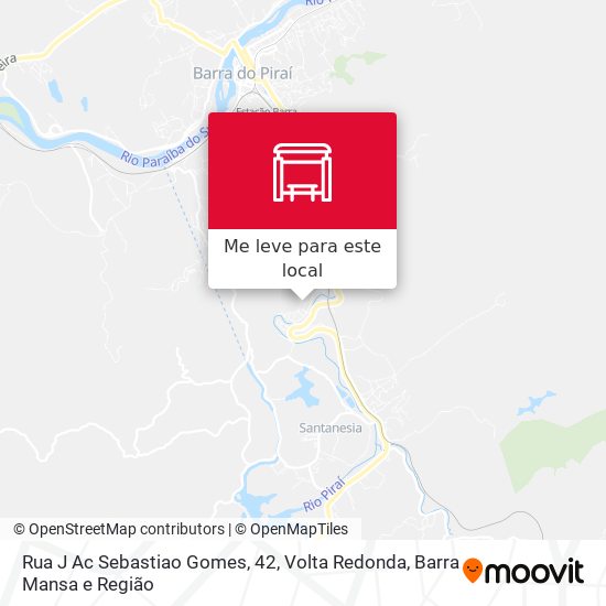 Rua J Ac Sebastiao Gomes, 42 mapa