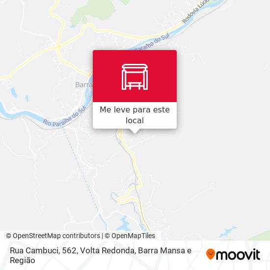 Rua Cambuci, 562 mapa
