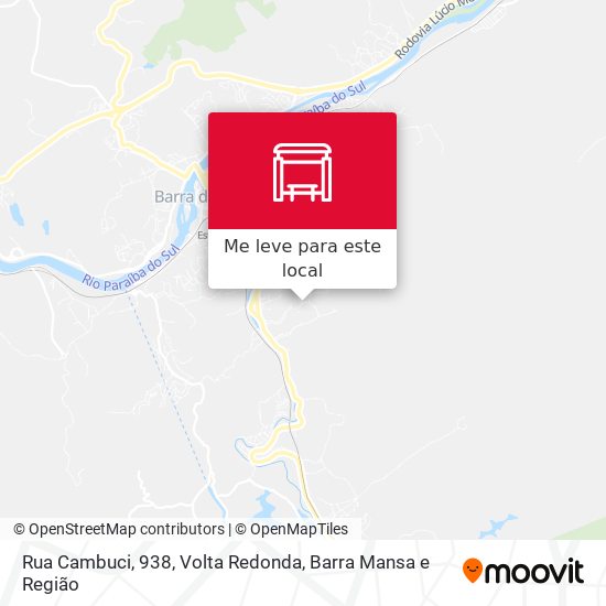 Rua Cambuci, 938 mapa