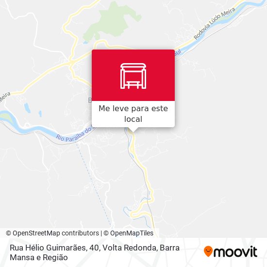 Rua Hélio Guimarães, 40 mapa