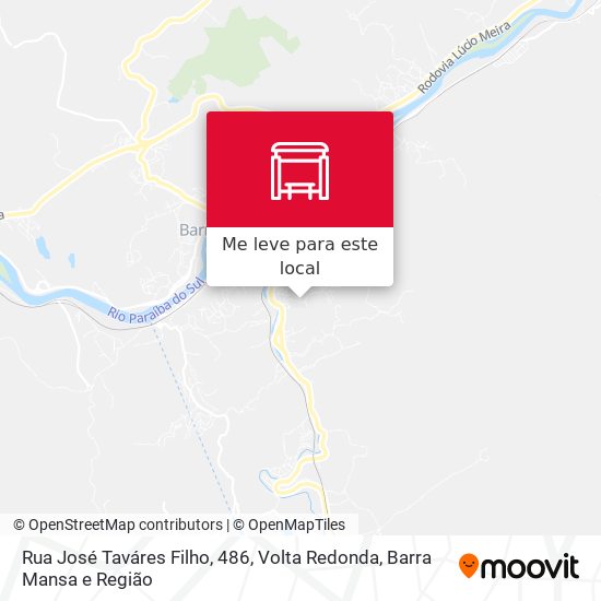 Rua José Taváres Filho, 486 mapa