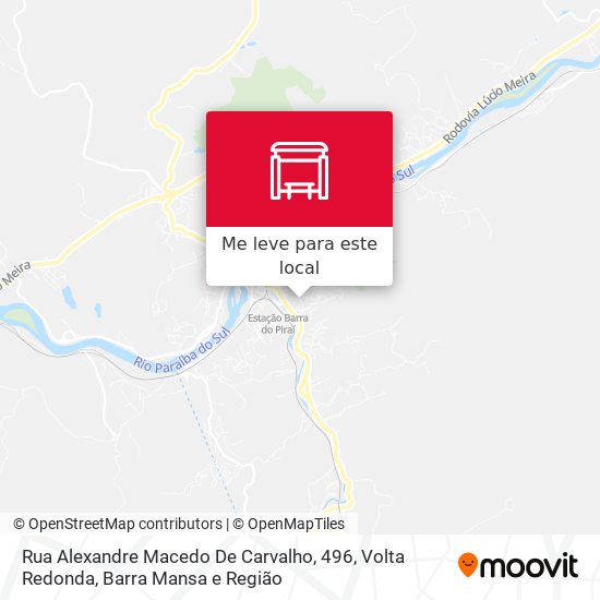 Rua Alexandre Macedo De Carvalho, 496 mapa