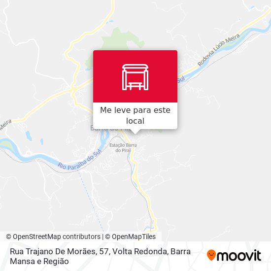 Rua Trajano De Morães, 57 mapa