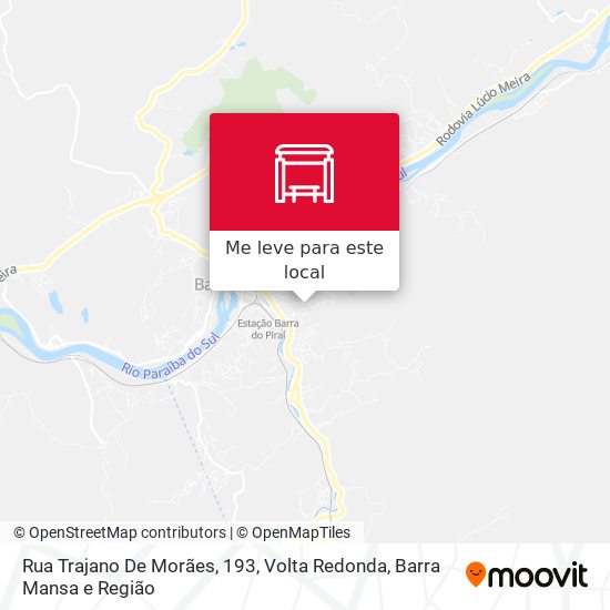 Rua Trajano De Morães, 193 mapa