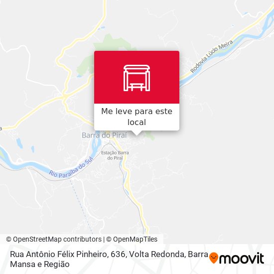 Rua Antônio Félix Pinheiro, 636 mapa