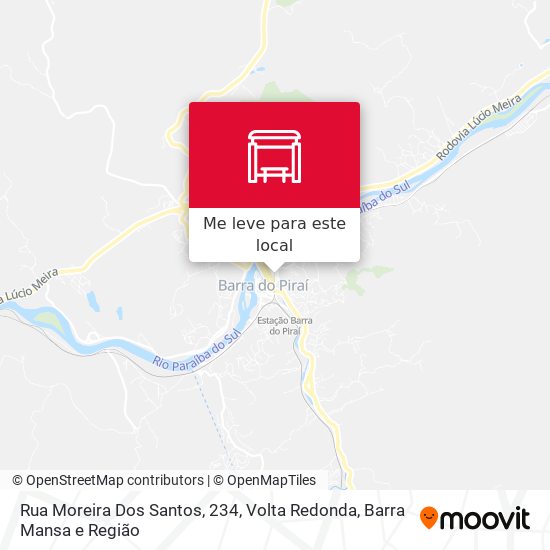 Rua Moreira Dos Santos, 234 mapa