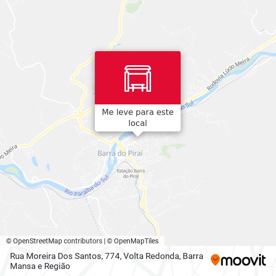 Rua Moreira Dos Santos, 774 mapa