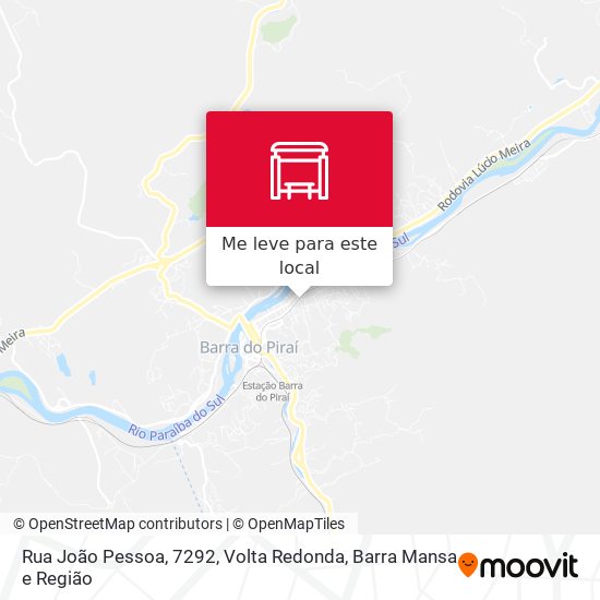 Rua João Pessoa, 7292 mapa