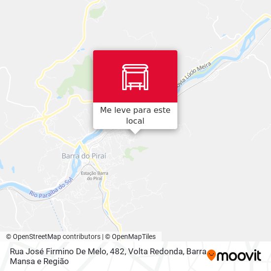Rua José Firmino De Melo, 482 mapa
