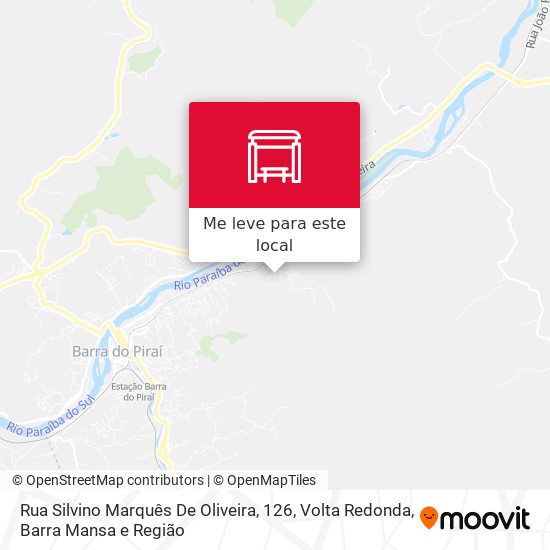 Rua Silvino Marquês De Oliveira, 126 mapa
