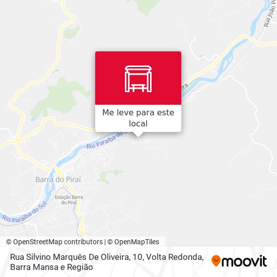 Rua Silvino Marquês De Oliveira, 10 mapa