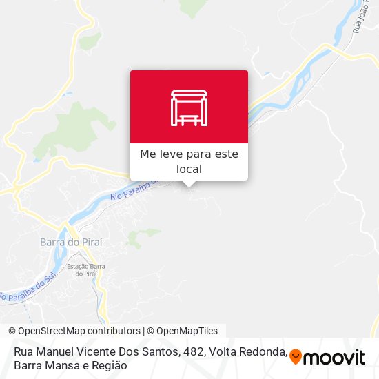 Rua Manuel Vicente Dos Santos, 482 mapa