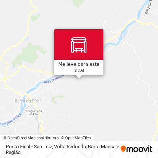 Ponto Final - São Luiz mapa