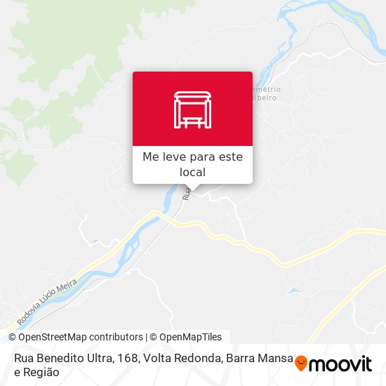 Rua Benedito Ultra, 168 mapa