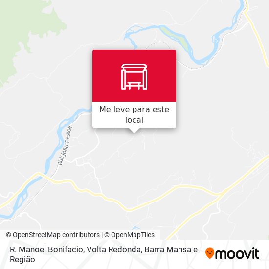 R. Manoel Bonifácio mapa