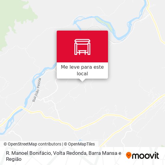 R. Manoel Bonifácio mapa