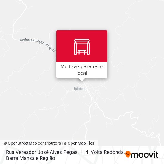 Rua Vereador José Alves Pegas, 114 mapa