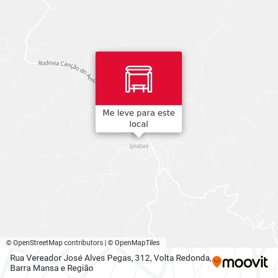 Rua Vereador José Alves Pegas, 312 mapa