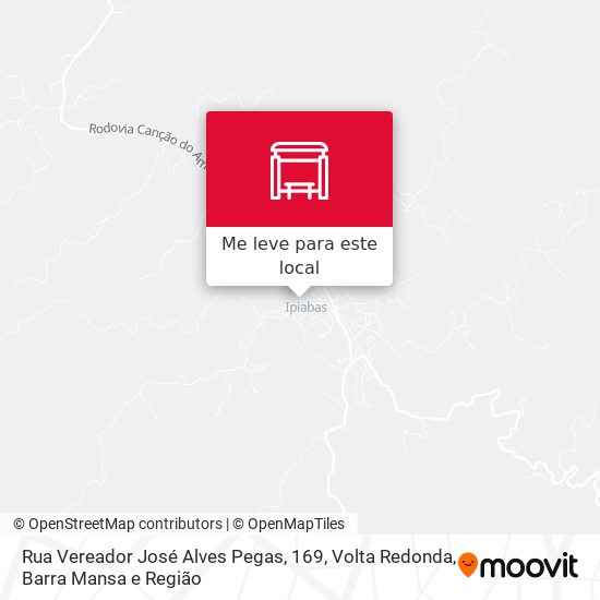 Rua Vereador José Alves Pegas, 169 mapa