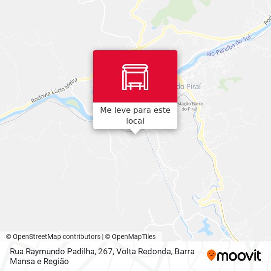 Rua Raymundo Padilha, 267 mapa