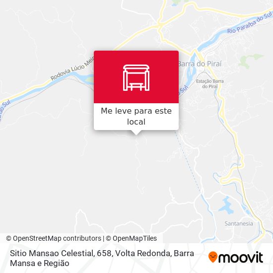 Sitio Mansao Celestial, 658 mapa