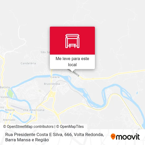 Rua Presidente Costa E Silva, 666 mapa