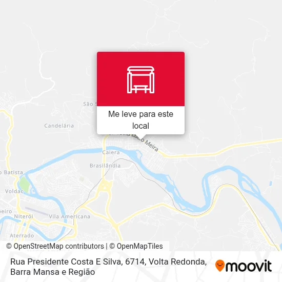 Rua Presidente Costa E Silva, 6714 mapa