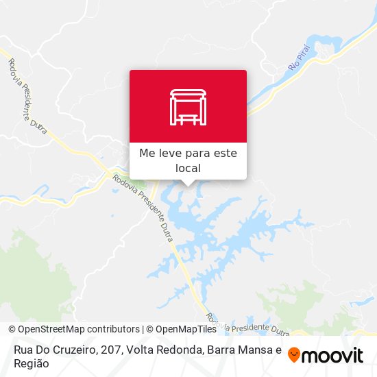 Rua Do Cruzeiro, 207 mapa