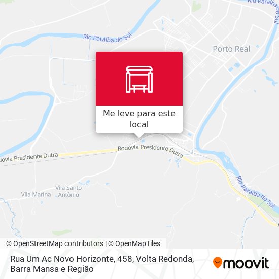 Rua Um Ac Novo Horizonte, 458 mapa