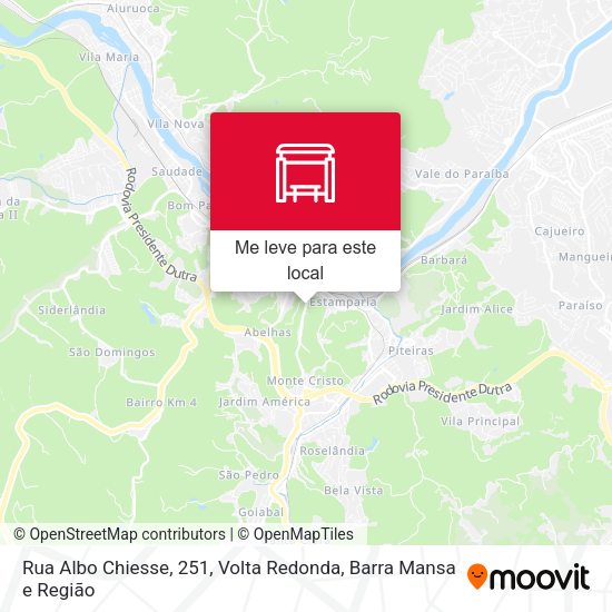 Rua Albo Chiesse, 251 mapa