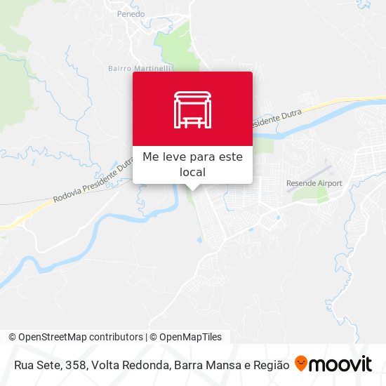 Rua Sete, 358 mapa
