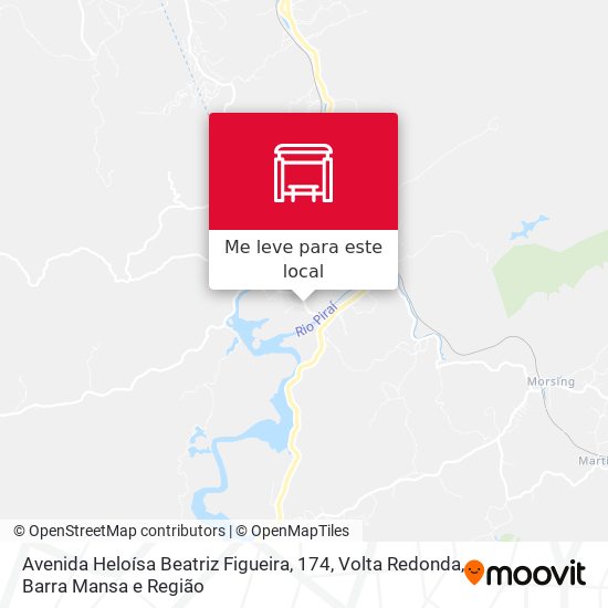 Avenida Heloísa Beatriz Figueira, 174 mapa