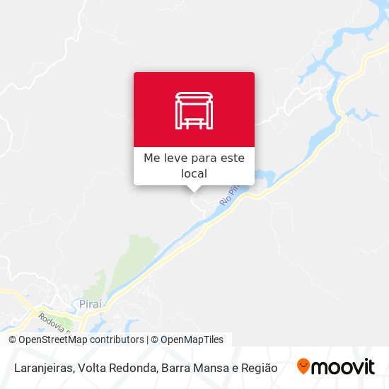 Laranjeiras mapa