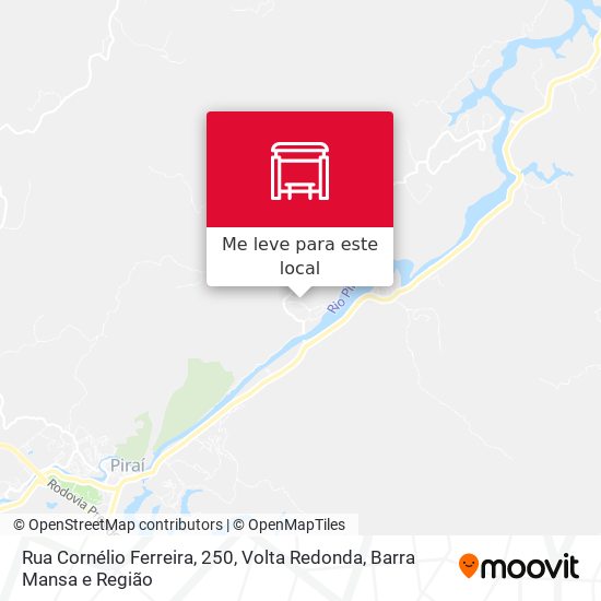 Rua Cornélio Ferreira, 250 mapa