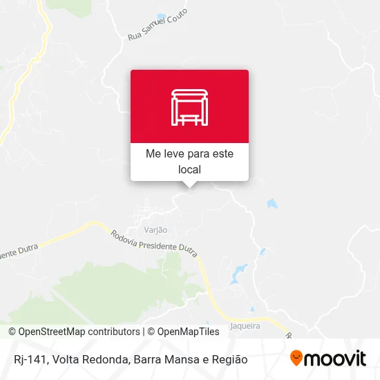 Rj-141 mapa