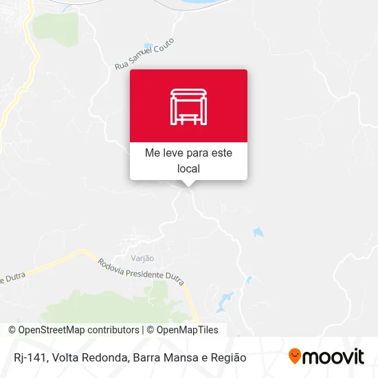 Rj-141 mapa