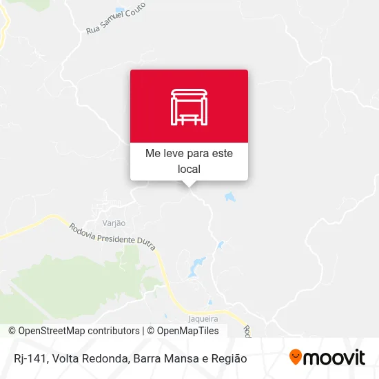 Rj-141 mapa