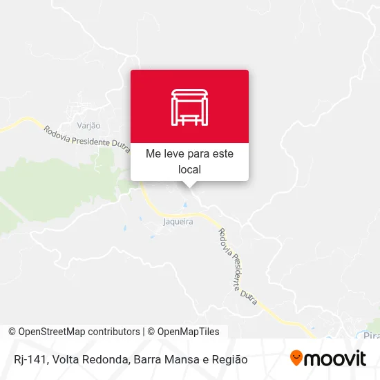 Rj-141 mapa