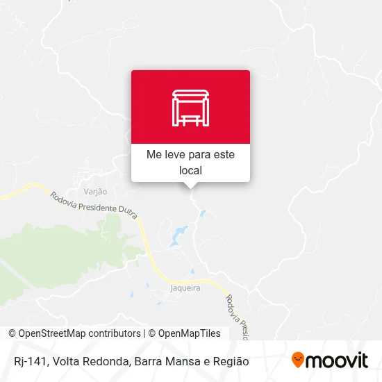 Rj-141 mapa
