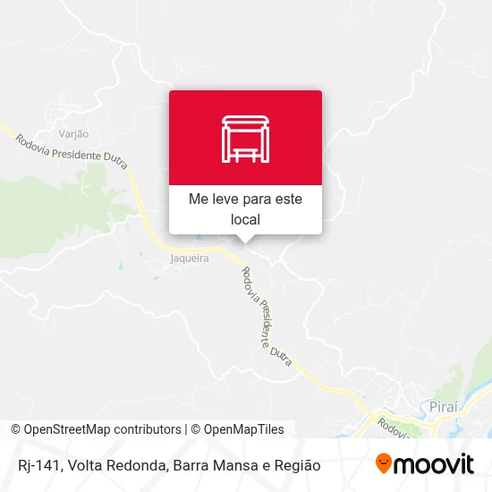 Rj-141 mapa