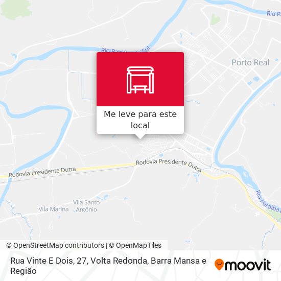 Rua Vinte E Dois, 27 mapa