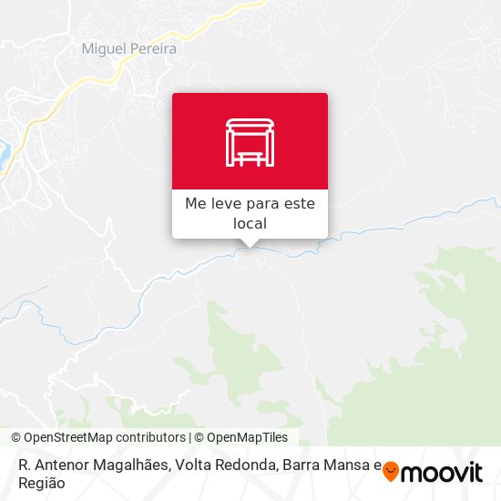 R. Antenor Magalhães mapa