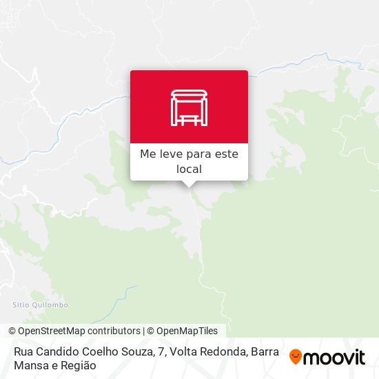 Rua Candido Coelho Souza, 7 mapa