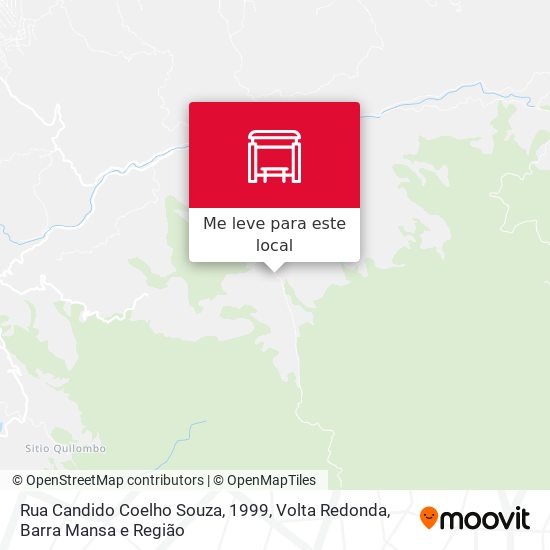 Rua Candido Coelho Souza, 1999 mapa