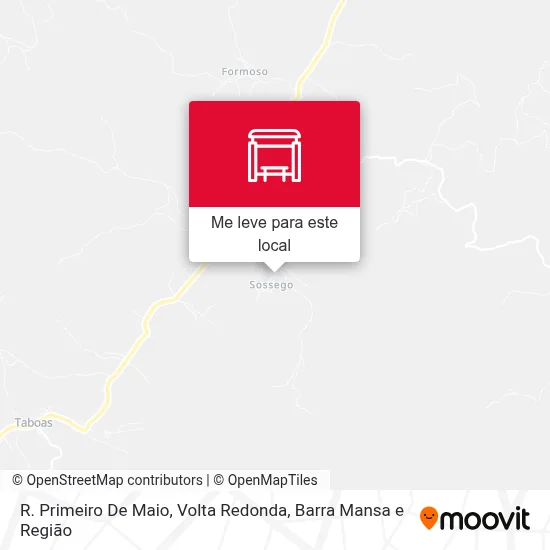 R. Primeiro De Maio mapa