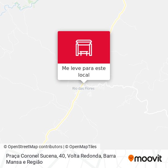 Praça Coronel Sucena, 40 mapa