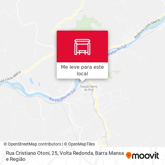 Rua Cristiano Otoní, 25 mapa