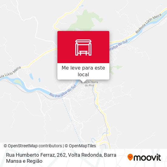 Rua Humberto Ferraz, 262 mapa